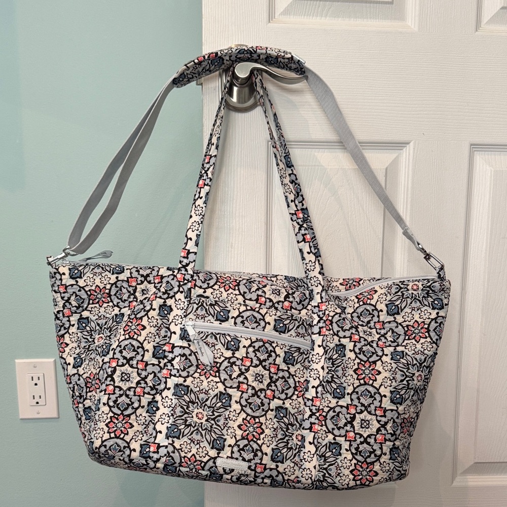 Vera Bradley Floral Patterned Tote Bag